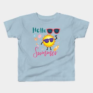 Summer Lover Design Kids T-Shirt